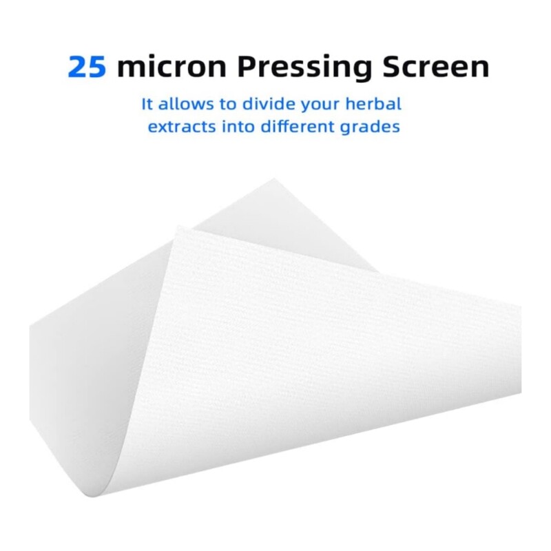 25x25cm 25 Micron Bubble Bags Οθόνη πίεσης για Herbal Essence Bubble Ice Bag & Herbal Extractions Σετ 4 τεμ.