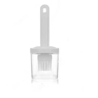 Eļļas dozators ar otu Ēdienu gatavošana Cepšana BBQ Silikona eļļas pudele Grilēšanas rīki Putu birstes Virtuves bārbekjū piederumi