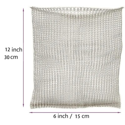 Ανοξείδωτο ατσάλι Μεταλλική τσάντα από πλέγμα φυτών Σύρμα πλεκτά φυτά φυτοπροστασίας Θήκες ρίζας Καλάθι Αδιάβροχες σακούλες καταπολέμησης παρασίτων