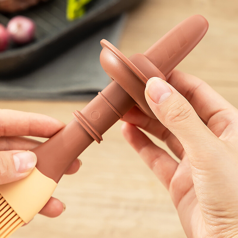 Silikoonõli pintsel Temperatuurikindel õlipudel Küpsetuspannkook Grill Küpsetamine Oliiviõli BBQ Grillimine Köögi vidin