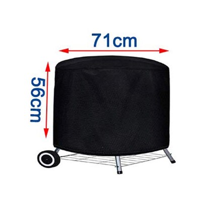210D õues ümmargune grilli kate Weber raskeveokite grilli kate tulekaevu pliit veekindel kate gaas süsi elektriline BBQ kate