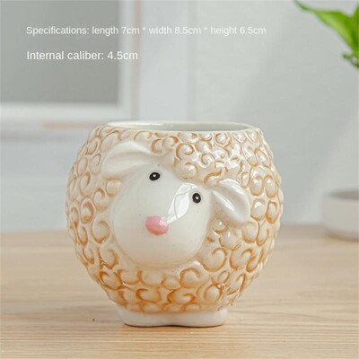 Lillepott Armas loomapott keraamiline mahlakad taimepotid Kaktus potid istutamine Bonsai potid komplekt Aiapotid Istutusmasinad Lillepotid