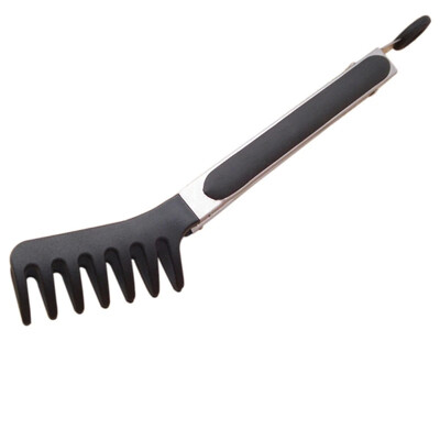 Αξεσουάρ κουζίνας Αρχική Νάιλον λαβίδες μαγειρικής Μακαρόνια Μακαρόνια Κλιπ φαγητού Μαγειρικά σκεύη με λαβή από ανοξείδωτο ατσάλι