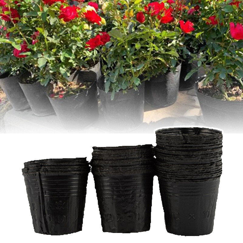 100X pehmest plastist seemikute istutuskastid kauss puukooli hingavad potid kasvukottide korv kasvuhoonelillede juurviljade aiatööriistade jaoks