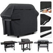 Κάλυμμα ψησταριάς εξωτερικού χώρου 210D Oxford ανθεκτικό στη σκόνη κάλυμμα μπάρμπεκιου με κορδόνι αδιάβροχο αδιάβροχο προστατευτικό κάλυμμα ψησταριάς με προστασία από τον άνεμο