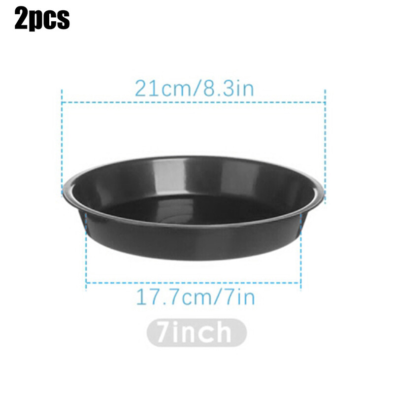 2 бр. Тави за отцеждане с чинийки за растения PP Кръгли сукуленти за саксия за закрито и на открито Тави за саксии за саксии Консумативи Домашен декор