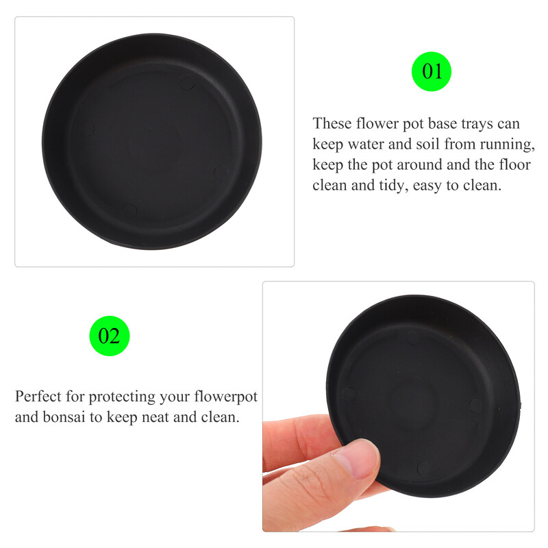 30 бр. Основи за цветя в саксии Саксии за растения Пластмасови сеялки Основи за саксии