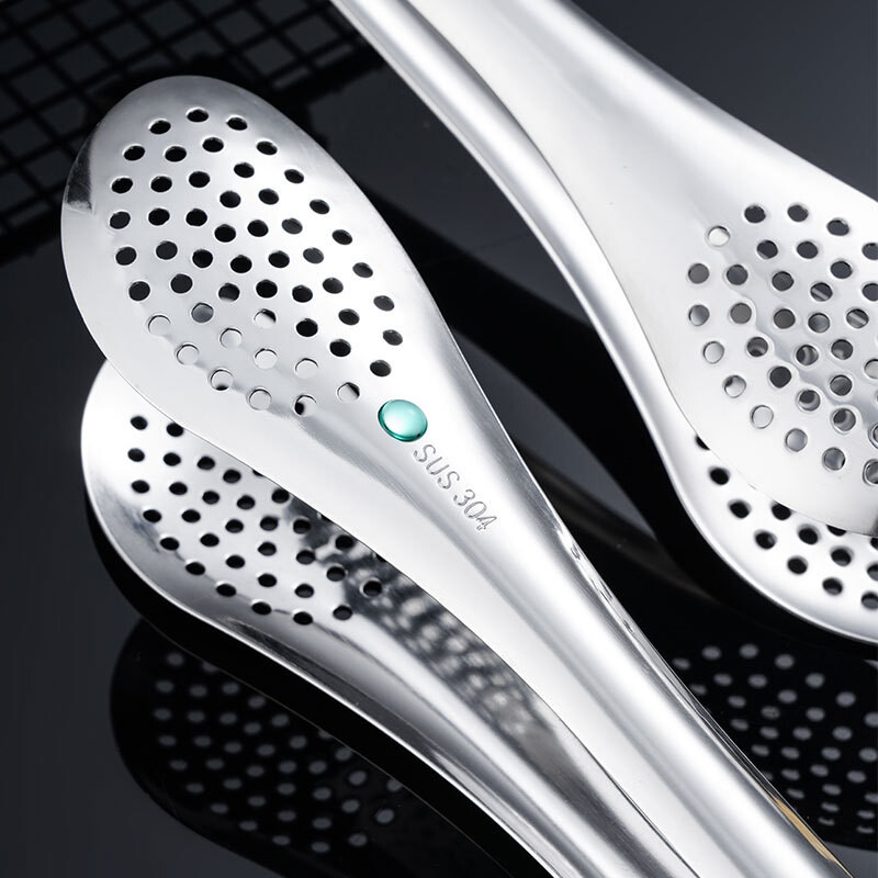 Virtuves knaibles virtuves piederumi BBQ pārtikas saspraudes virtuves galvenās knaibles nerūsējošā tērauda pārnēsājamas piknika barbekjū gatavošanai