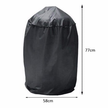 Weber BBQ Cover Heavy Duty Waterproof BBQ Grill Covers Rain Barbacoa Anti Dust Rain Outdoor Аксесоари за барбекю на дървени въглища Инструменти