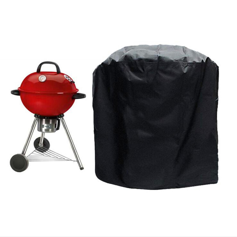 Weber Κάλυμμα BBQ Heavy Duty Αδιάβροχο καλύμματα ψησταριάς μπάρμπεκιου Rain Barbacoa Anti Dust Rain Εξωτερικά κάρβουνα Αξεσουάρ μπάρμπεκιου