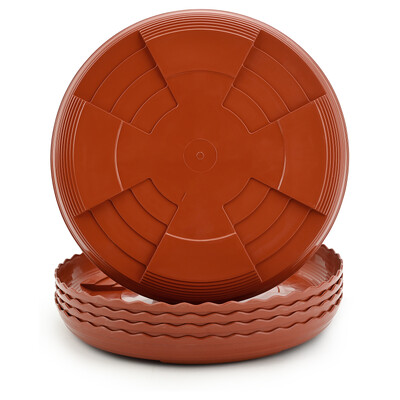 5 pakk taimepotitaldrikuid 20 cm taimetaldrik Plastikust taimepoti kandik Ümmargune taime tilkumisalus Vastupidavad paksemad plastikust taimealused