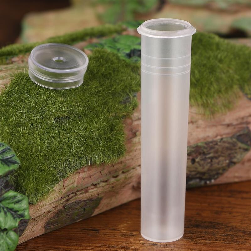 25/50/100 tk Toitumine Lillede plasttoru läbipaistev vesi lilletoru Lilleveekonteiner Lillepoodide tarvikud