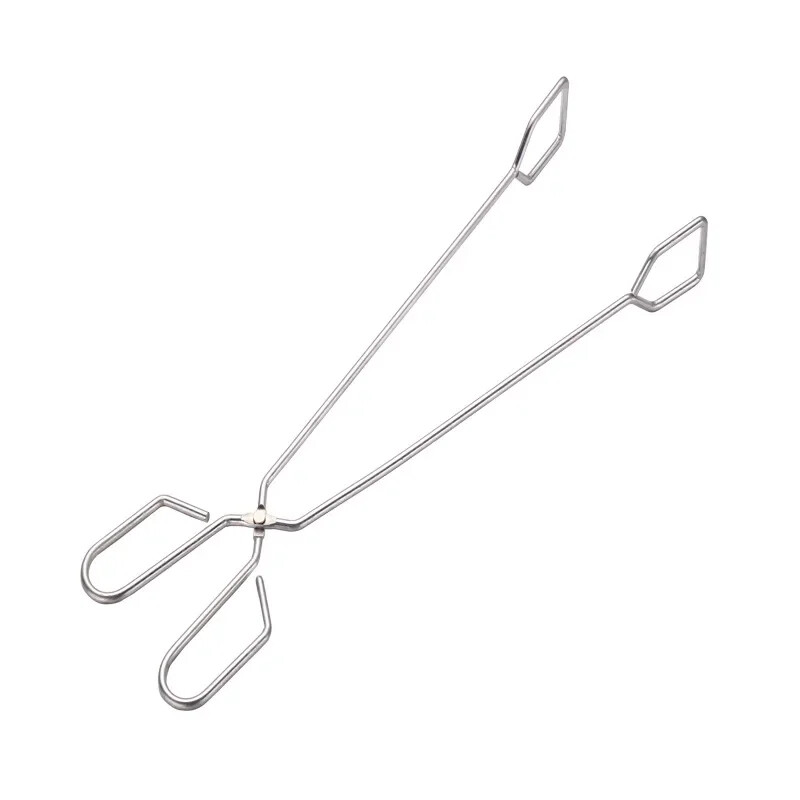 Jauni ērti grila rīki Nerūsējošā tērauda šķēres, grilētas pārtikas saspraudes Barbekjū piederumi Pārnēsājamas knaibles āra sīkrīks