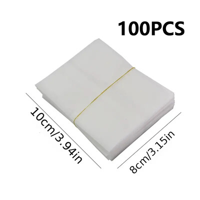 100 bucăți saci de plantare biodegradabili, pungi nețesuți pentru răsaduri, pungi pentru răsaduri de fructe