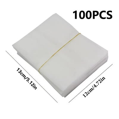 100 bucăți saci de plantare biodegradabili, pungi nețesuți pentru răsaduri, pungi pentru răsaduri de fructe