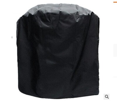 Grila pārsegs āra kokogļu tējkannas grila pārsegs Lieljaudas ūdensizturīgs apaļš BBQ kūpinātāja pārsegs Ūdensizturīgs vēja necaurlaidīgs putekļu necaurlaidīgs