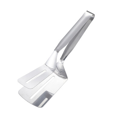 Nerūsējošā tērauda cepšanas lāpstas saspraude Daudzfunkcionāls steiks BBQ knaibles Zivju cepšanai lāpstiņa Spraude Maizes saspraude Mājsaimniecības virtuves rīks