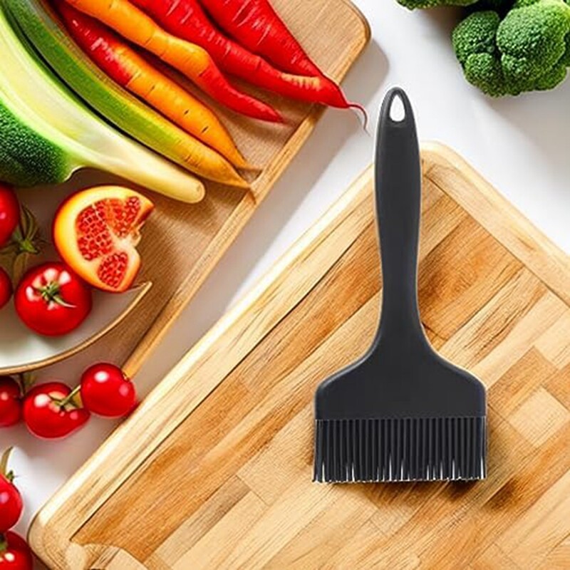 Īpaši liela konditorejas izstrādājumu birste, silikona birstīte ēdiena gatavošanai, grilēšanai, trauku mazgājamā mašīna.