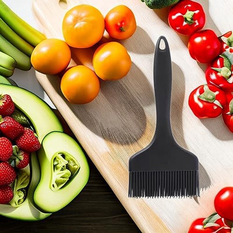 Īpaši liela konditorejas izstrādājumu birste, silikona birstīte ēdiena gatavošanai, grilēšanai, trauku mazgājamā mašīna.