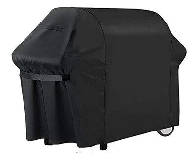 Barbekjū grila pārsegs 210D Oxford auduma izturīgs grila pārsegs ar zizli, ūdensnecaurlaidīgs un putekļu necaurlaidīgs āra dārzs