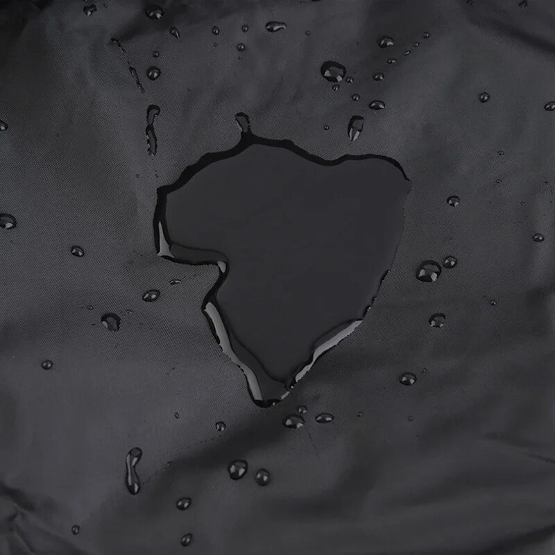 Melns ūdensnecaurlaidīgs grila pārsegs BBQ piederumi Grila pārsegs Pretputekļu lietus gāzes kokogles elektriskais grila grils 4 izmēri