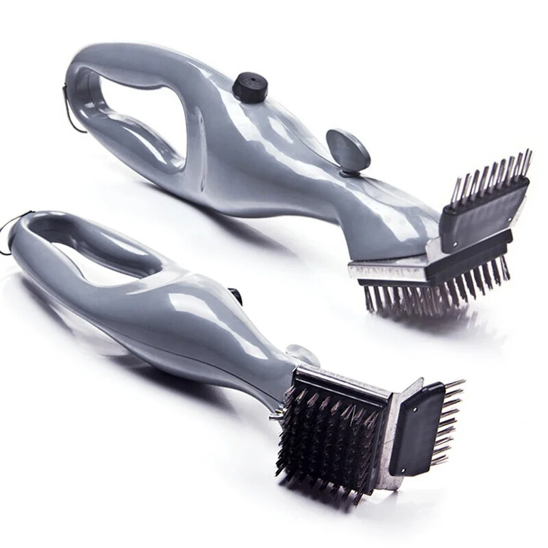 Grillgrilli puhastushari Kaasaskantav grilli aurupuhastustööriist Auru- või gaasitarvikud Grillimistööriistade puhastusvahend köögitööriist