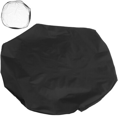 Κάλυμμα Γκριλ Fire Pit Bbq Μπάρμπεκιου Στρογγυλά Καλύμματα Υπαίθριου Αερίου Πανί Προστατευτικό Φούρνων Βαριάς Αδιάβροχο Ψησταριά Τζάκι