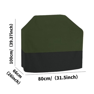 210D riidest grilli kate Veekindel vihmakaitse kate Weber Heavy Duty grilli kate välistingimustes UV-kindel BBQ kate