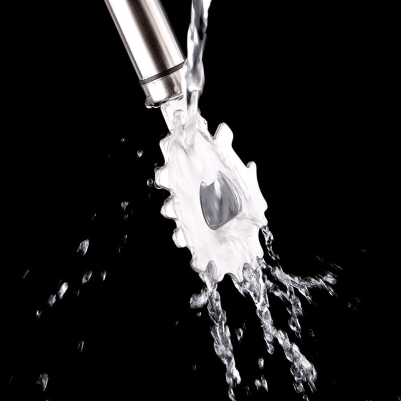 Nerūsējošā tērauda grila skrāpju režģu sīkrīku tīrītājs Pudeļu attaisāmais Tīrīšana Kempinga rīks Pārnēsājami metāla virtuves piederumi