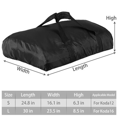 Pitsaahju kate ühildub Ooni Koda 12/16 kaasaskantava pizzaahju kaanega 420D Oxford Fabric veekindel pitsaahju kate Heavy