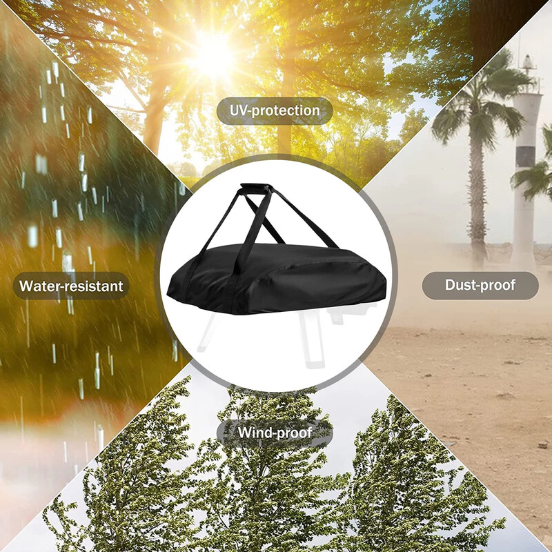 Pitsaahju kate ühildub Ooni Koda 12/16 kaasaskantava pizzaahju kaanega 420D Oxford Fabric veekindel pitsaahju kate Heavy