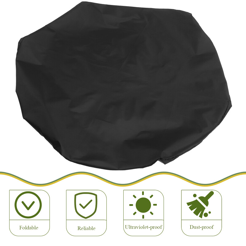 Premium veekindel grillahju kate BBQ grilli kaitsekate väligrillidele ja mööblile must värv