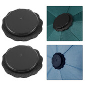 4 vnt. Sulankstomas skėčio skėčio dangtelis.