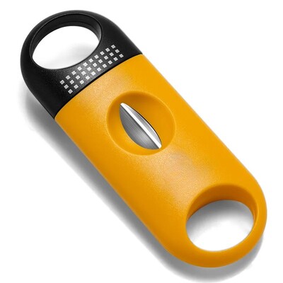 3 cigarų rinkiniai cigarų pjaustytuvas plastikinis V formos nerūdijančio plieno peiliukai Klasikinis cigarų pjaustytuvas Giljotina Kalėdų cigarų žirklės Dovana