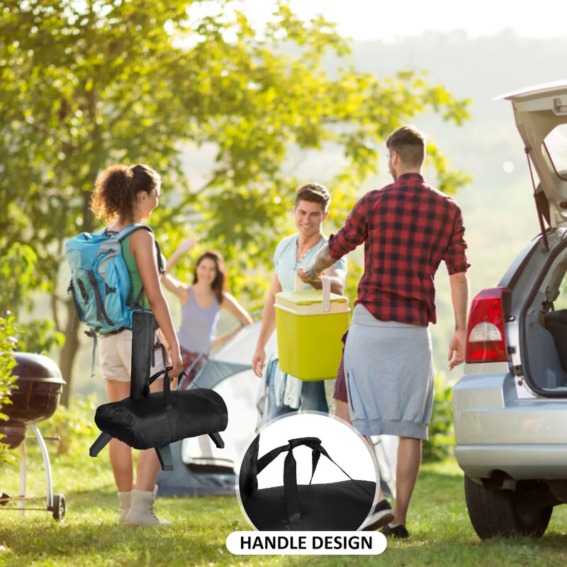 Κάλυμμα φούρνου πίτσας για Ooni Karu 12 Κάλυμμα φούρνου πίτσας 420D Υφασμάτινο αδιάβροχο κάλυμμα φούρνου πίτσας Κάλυμμα μεταφοράς εξωτερικού χώρου Αξεσουάρ BBQ