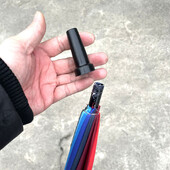 1PC kišobran s dugom drškom Nabavka dijelova za popravak Pribor Štitnik za vrh Zamjena Navlaka Profesionalni vrhovi