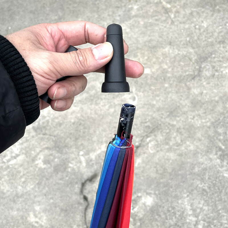 1PC kišobran s dugom drškom Nabavka dijelova za popravak Pribor Štitnik za vrh Zamjena Navlaka Profesionalni vrhovi