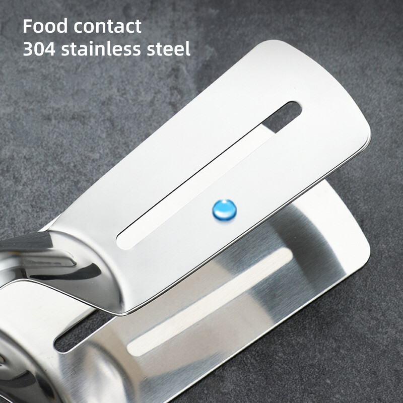 Nerūsējošā tērauda steiku saspraude pankūka bārbekjū lāpstiņa BBQ knaibles zivju cepšana lāpstiņa saspraude Maizes sprādze mājsaimniecības virtuves rīks