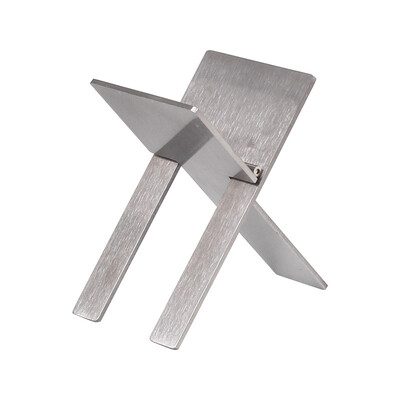 Cigāru turētājs salokāms nerūsējošā tērauda pārnēsājams cigāru statīvs Viegli lietojams cigāru aksesuāri Praktisks rīks smēķētājiem