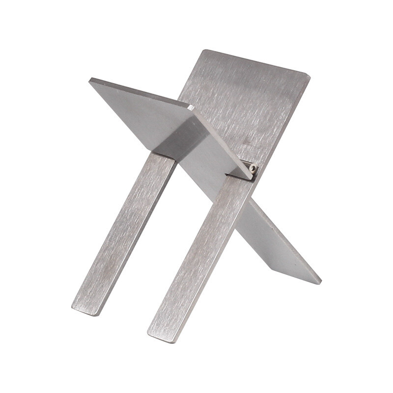 Cigāru turētājs salokāms nerūsējošā tērauda pārnēsājams cigāru statīvs Viegli lietojams cigāru aksesuāri Praktisks rīks smēķētājiem