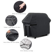 BBQ grila pārsegs Oksfordas auduma bārbekjū pārsegs āra dārza mēbeļu putekļu pārsegs, izturīgs pret laikapstākļiem