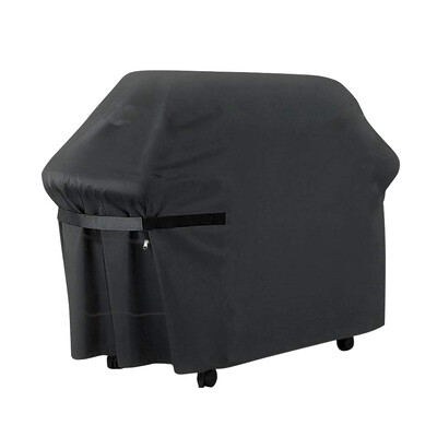BBQ grila pārsegs Oksfordas auduma bārbekjū pārsegs āra dārza mēbeļu putekļu pārsegs, izturīgs pret laikapstākļiem
