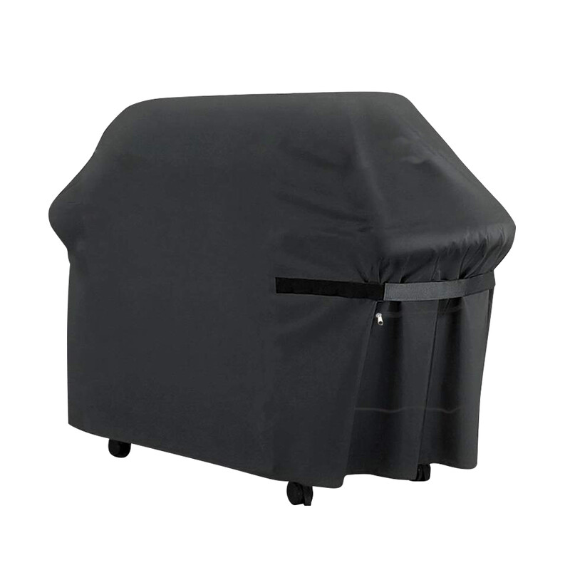 BBQ grila pārsegs Oksfordas auduma bārbekjū pārsegs āra dārza mēbeļu putekļu pārsegs, izturīgs pret laikapstākļiem