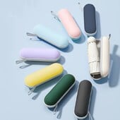 Reisivihmavari Kompaktne kerge kaasaskantav automaatne tugev veekindel kokkupandav vihmavarju 6 ribiga tugevdatud UV-kaitsega