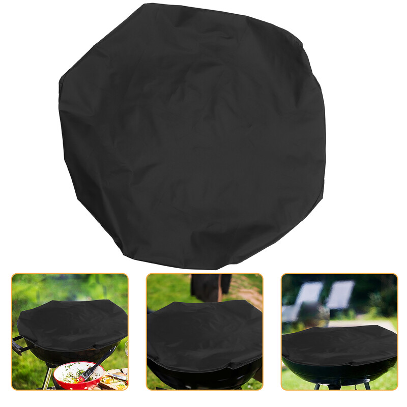 Vāks grils uguns bedre Bbq bārbekjū apaļa gāze āra vāki audums lieljaudas krāsns aizsargs ūdensizturīgs grils kamīns