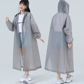 Vihmamantel pikk kogu keha Vihmakindel õues mõeldud täiskasvanutele mõeldud mägironijatele, läbipaistev paks kaasaskantav ühekordselt kasutatav pontšo