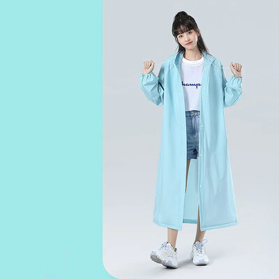 Vihmamantel pikk kogu keha Vihmakindel õues mõeldud täiskasvanutele mõeldud mägironijatele, läbipaistev paks kaasaskantav ühekordselt kasutatav pontšo