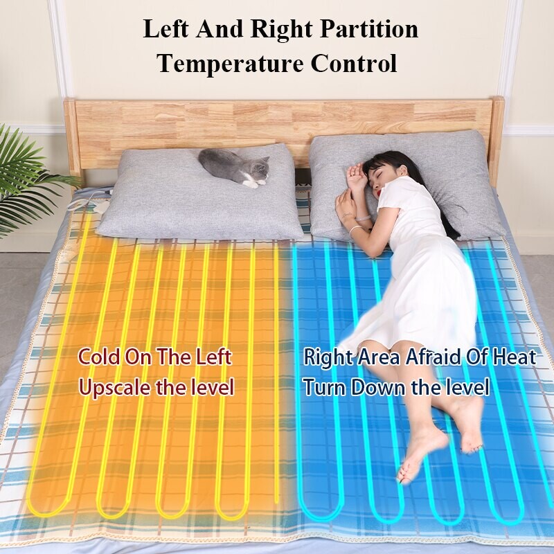 220V 140W 9 kütteseadet Queen suurus 180x150cm Elektriline soojendusega alustekk