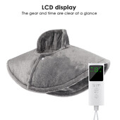 Elektriline soojenduspadi õlaväsimuse leevendamiseks püsiva temperatuuriga kuuma kompressiga pestav kaela- ja õlasoojendaja