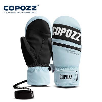 COPOZZ 3M Thinsulate mănuși de schi femei bărbați rezistente la vânt, respirabile, impermeabile, termice, iarnă, calde, mănuși de zăpadă, accesorii pentru snowboard